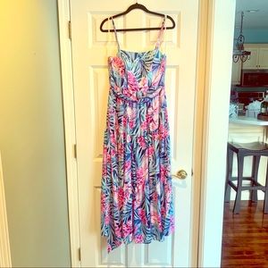 Lilly Pulitzer Aviana Maxi Dress Size 8